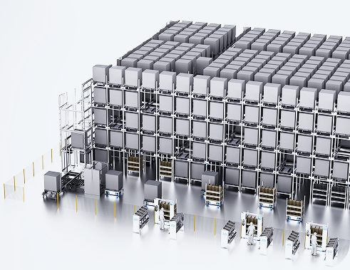 Palete até o operador (Skycube)